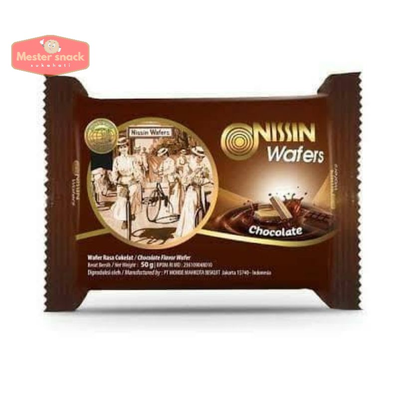 

Nissin Wafers 50 gram (1 pack isi 10 pcs)