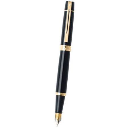 

Sheaffer® SGC 300 Glossy Black with Gold Tone Trim Fountain Pen