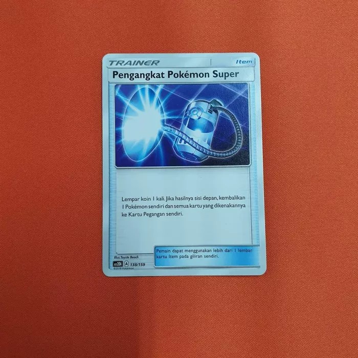 Kartu Pokemon Indonesia - Trainer - Item - Pengangkat Pokemon Super