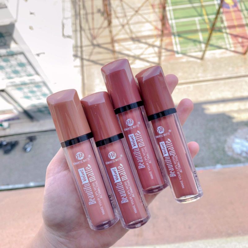 BEST SELLER!! PROMO LIPGLOSS VELVET NUDE ROMANTIC R800/R009 MATTE NUDE LONGLASTING