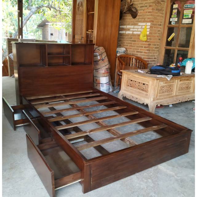 dipan rak laci 120x200 murah terbaru