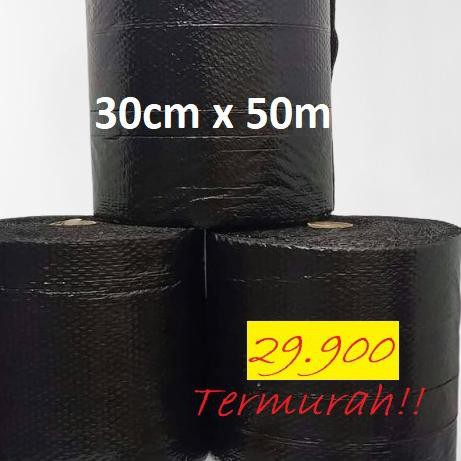 

Best Produk 6A0LQ Bubble wrap hitam 30CM x 50M bagus tebal bubblewrap Bandung Plastik buble warp 35