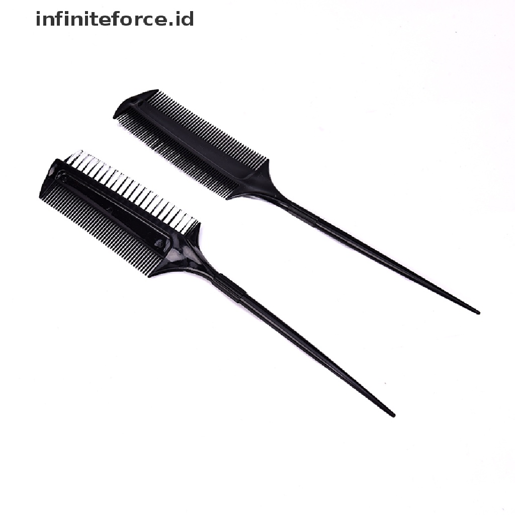 (Infiniteforce.Id) Sisir Pewarna Rambut Profesional Dua Sisi