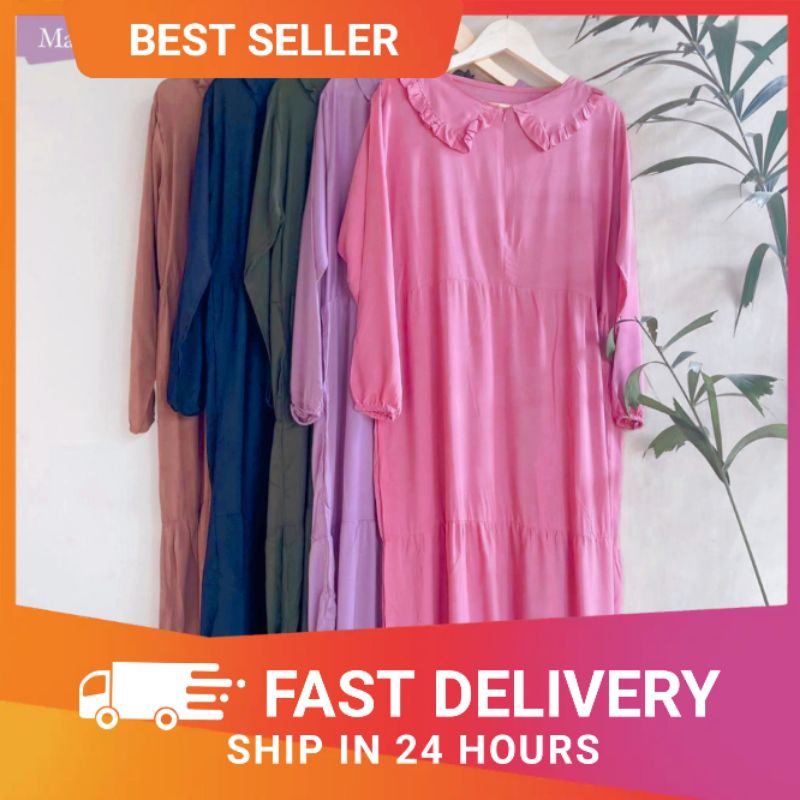 Marita midi_Midi Dress korea muslim