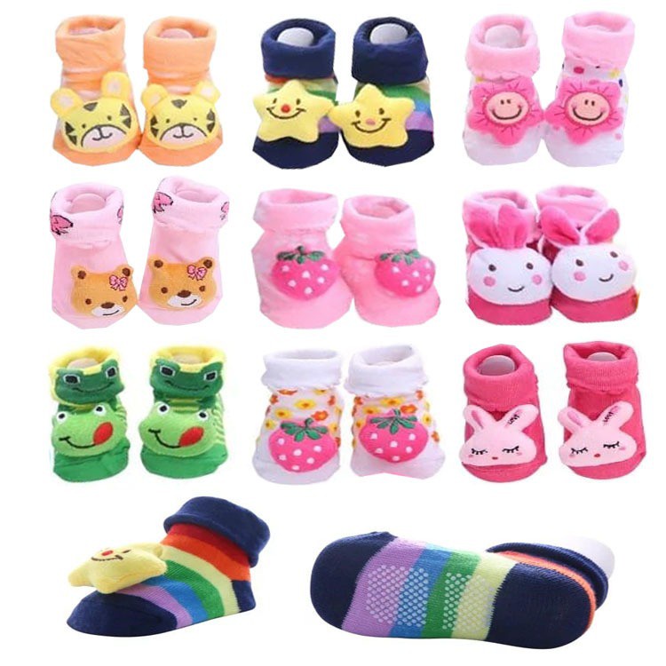 GAB - Kaos Kaki Bayi Boneka 3D 0-6bln
