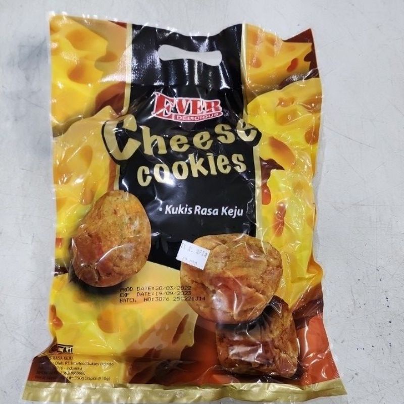 

Kukis Rasa Keju / Cheese Cookies Ever Delicious isi 35 bungkus