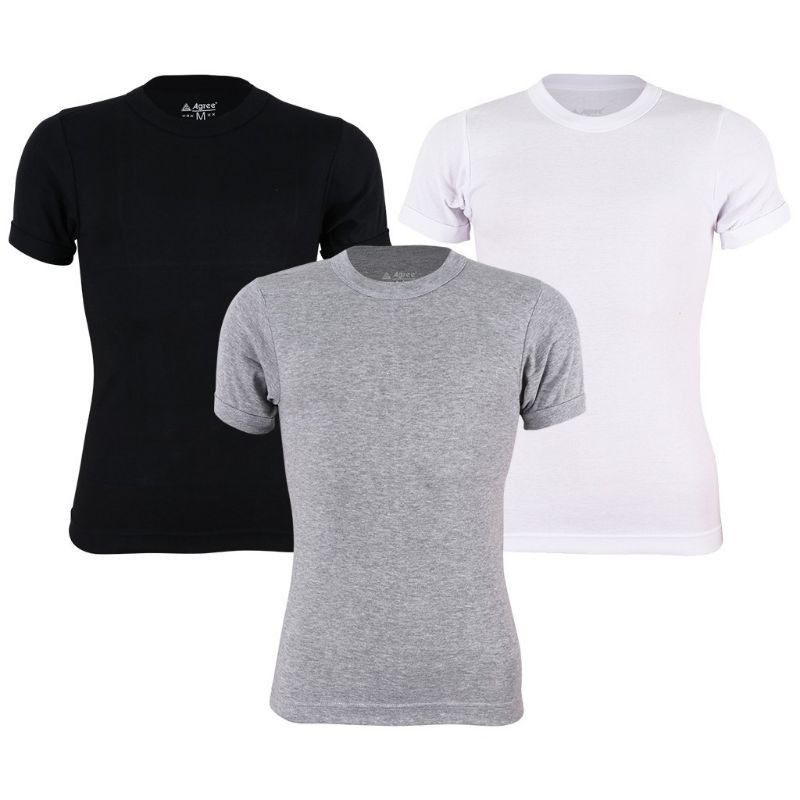 Singlet Pria Dewasa Kerah V - Kaos Dalam Pria Merek Agree - Tshirt Kerah V