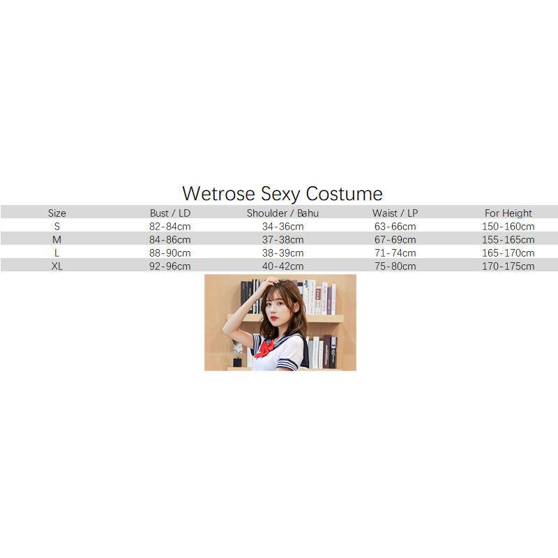 【Wetrose】New Jepang dan Korea Students School Uniform Suit Uniform JK Seragam Siswa Sailor Suit Seifuku Set