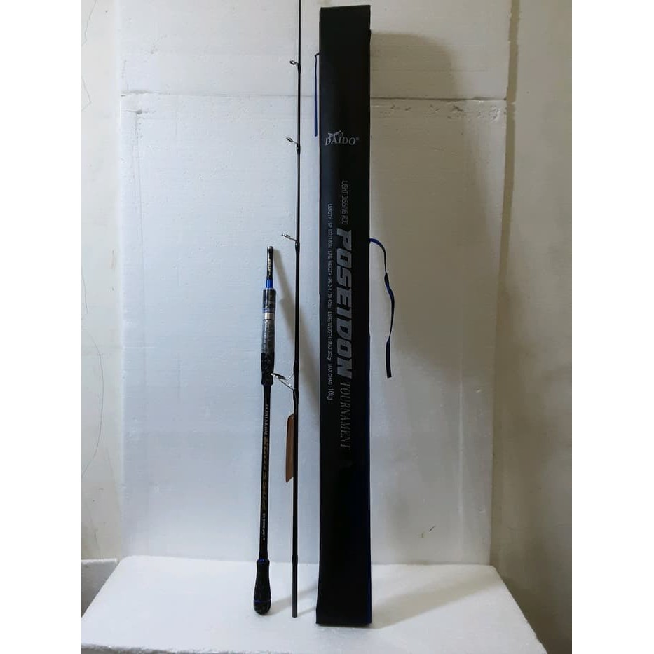 Joran Daido Poseidon 165 180 198 cm PE 1-3 PE 2-4 562 602 662 Jigging max Drag 10Kg 8Kg japan style