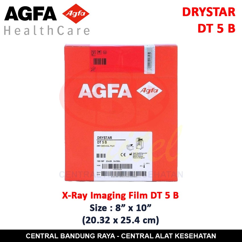 AGFA imaging Film X-Ray / Rontgen Radiologi DT5B | 8 x 10 inch
