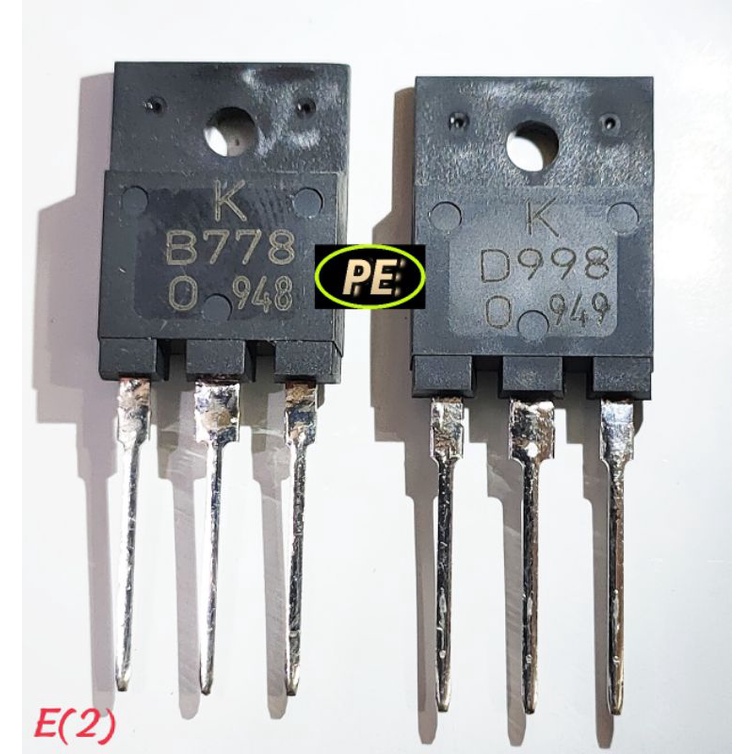 TRANSISTOR B778 & D998 ORIGINAL { Sepasang }