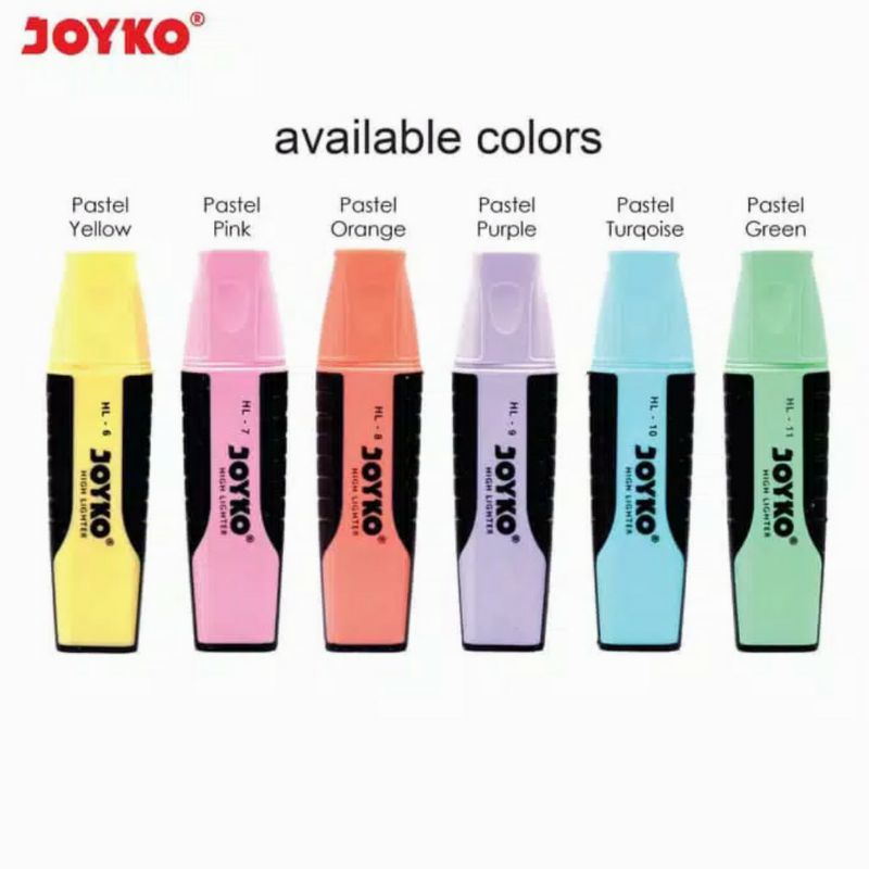 

Highlighter/Penanda/JoyKo Pastel Color