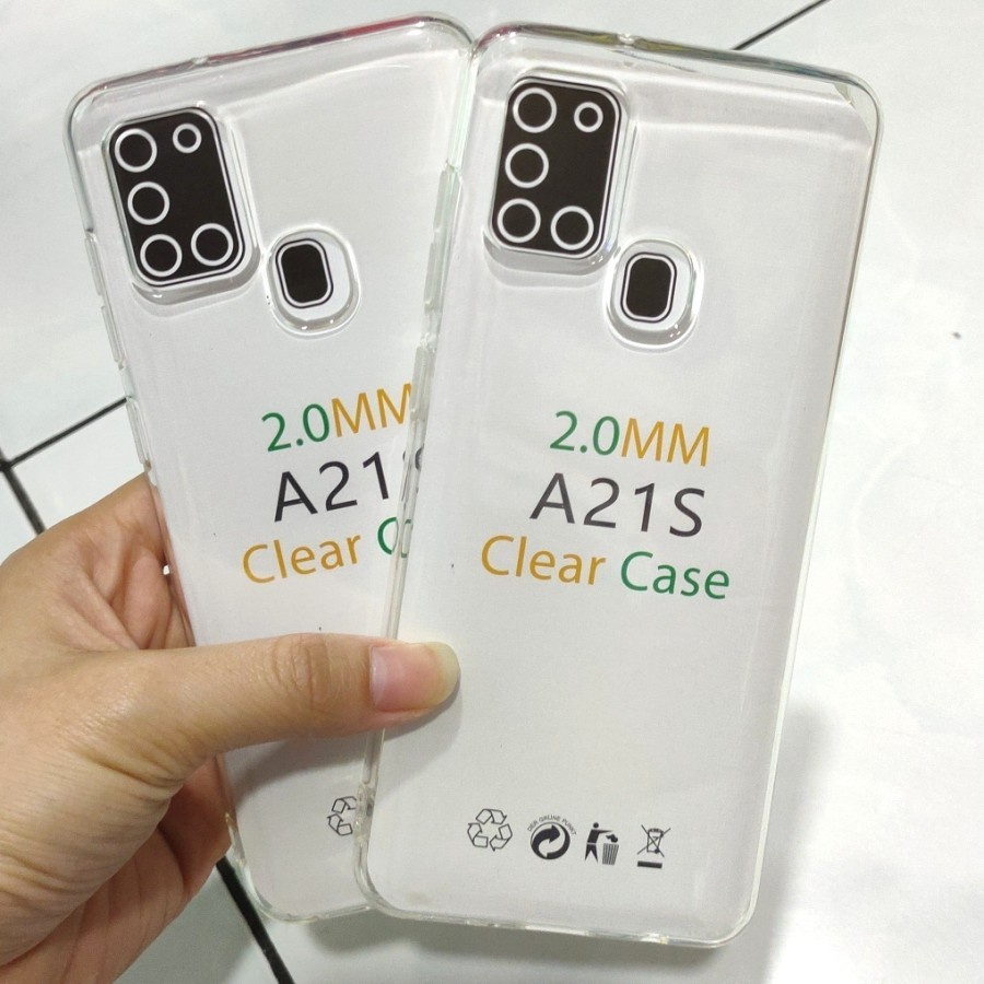 SOFTCASE CLEAR HD TPU PREMIUM SAMSUNG A21S - GA