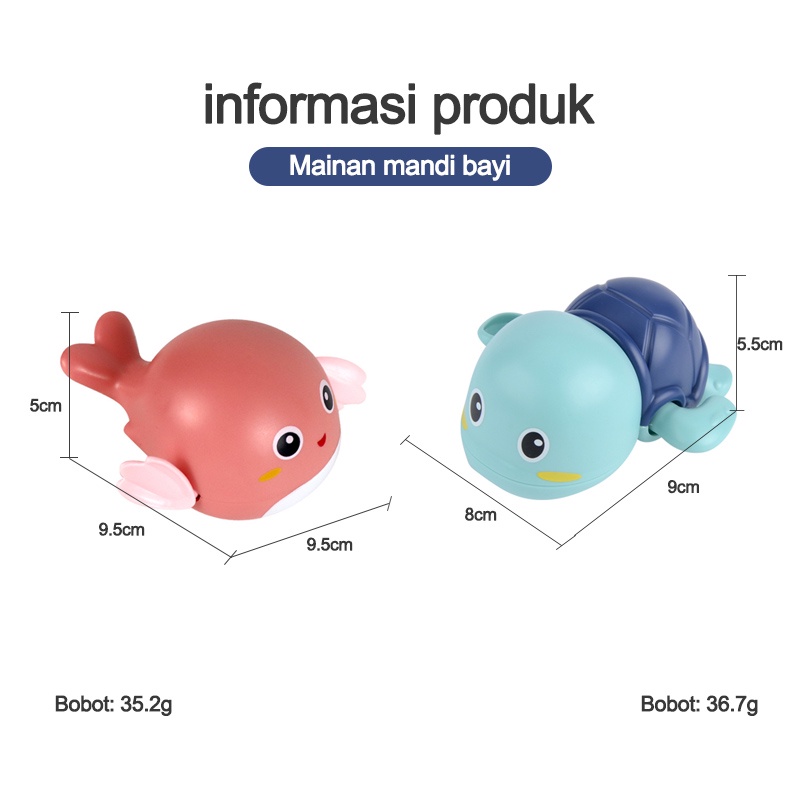 Mainan Mandi Bayi/Mainan Renang Air Bayi/Mainan Mandi Anak/ C81-82