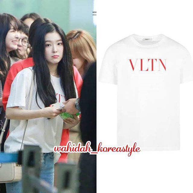 Tshirt Irene-Red Velvet "VLTN" Baju Idol Kpop Fashion