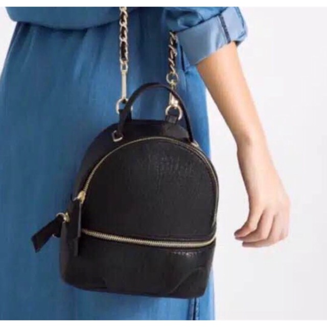 Mini backpack zara sling bag zara original tas zara