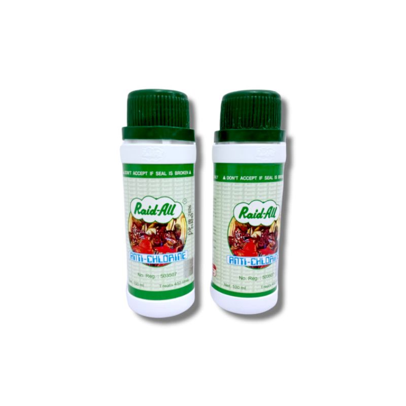 Obat ikan RAID ALL ANTI CHLORINE 100ML