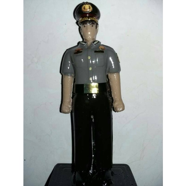 MINIATUR PATUNG POLISI L MINIATUR POLISI