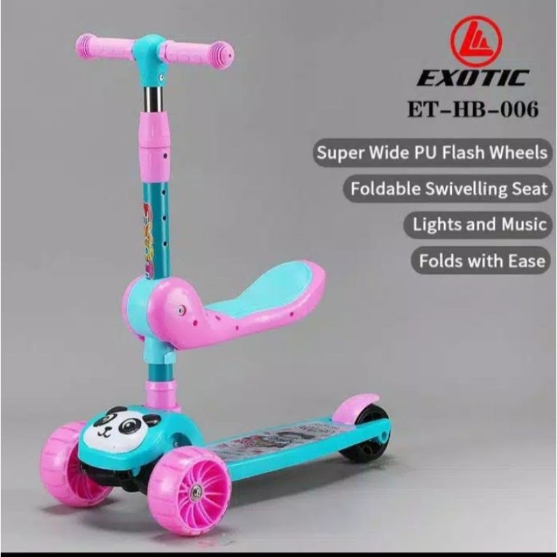 EXOTIC HB006 Scooter 3 Roda