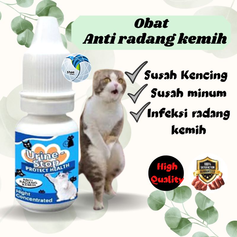 Stop urinary Obat Anti Radang Kemih Susah Buang air Kecil Susah Pipis Kucing Anjing