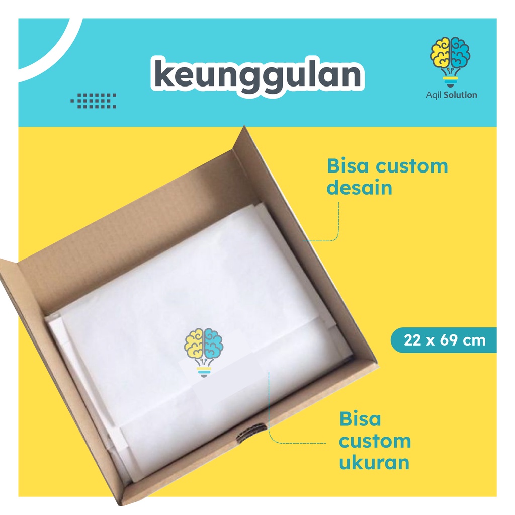 Kertas Tisu 18gsm 22x69cm 1000pcs Wrapping Paper Doorslag Perlengkapan Packaging Hampers Kado Online Shop By Aqilsolution