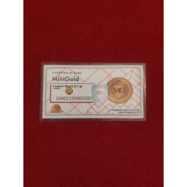 Mini Gold 0.1gr