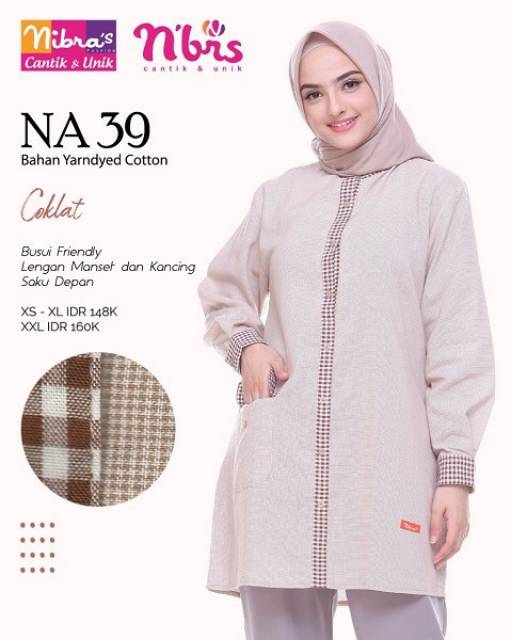 Atasan Nibras NA 39,atasan wanita terbaru 2020,tanyakan stock sebelum membeli