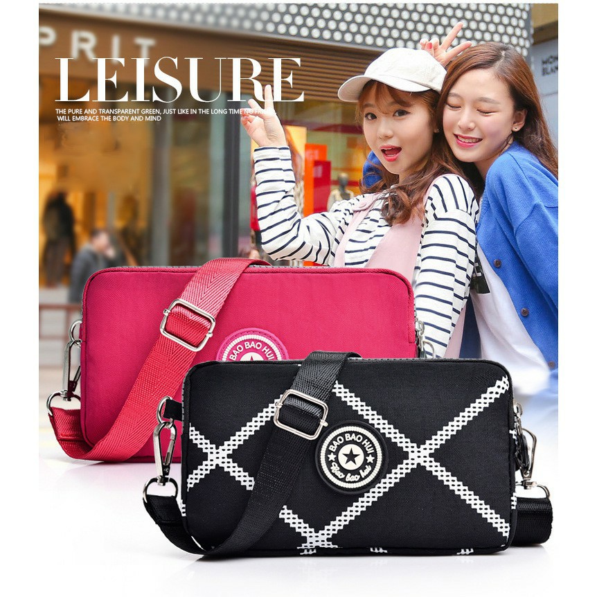 TAS SELEMPANG WANITA SLEMPANG SLING BAG KECIL MINI FASHION CEWEK KOREA SIMPLE IMPORT MURAH COD GF614