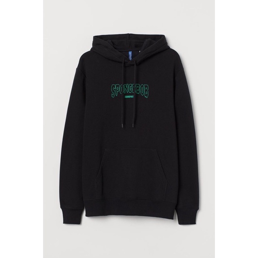 HOODIE HNM SPONGEBOB SLASHER BLACK