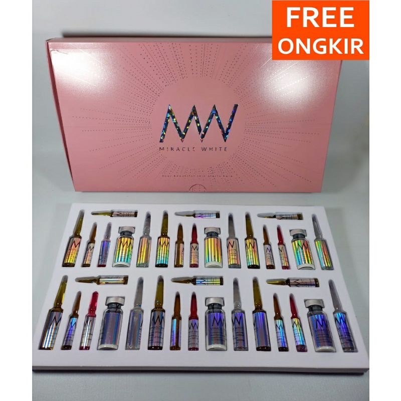 Suntik putih Infus whitening Miracle white pink ECER