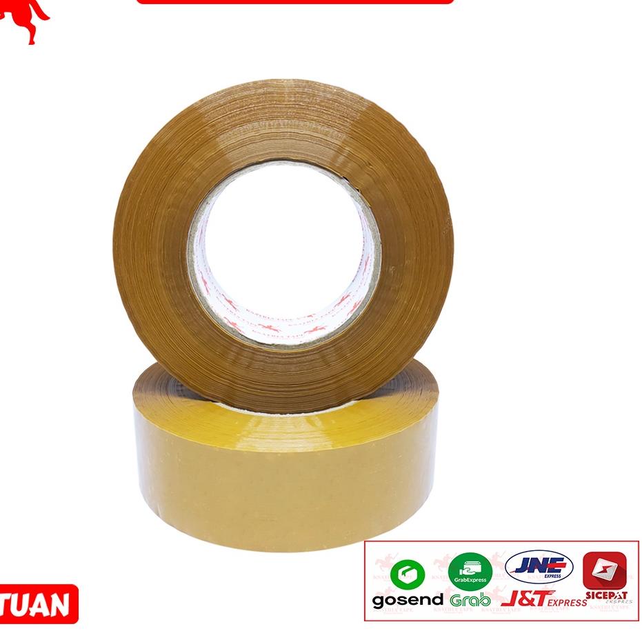 

そ Lakban OPP Tape / Lakban Coklat KSATRIA Tape 300 Yard ⇜
