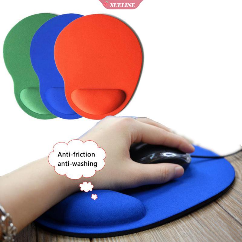 Mouse Pad Gaming Bahan EVA Warna Polos Untuk PC / Laptop