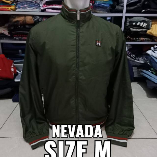 Jaket parasut cowok BRANDED MATAHARI