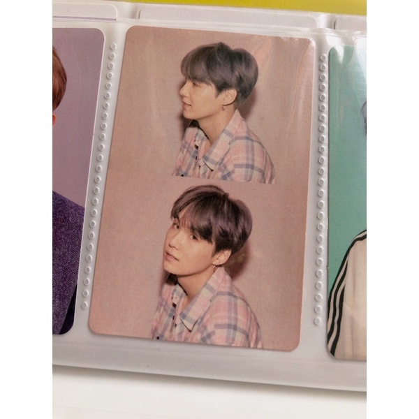 BTS PHOTOCARD PERSONA 1 official SUGA