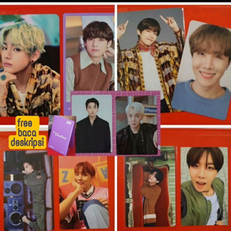 BTS PC album, PTD, sowoozo, muster, PC Be rebahan, V, Jhope, Jungkook, free bt21 chatime magnet