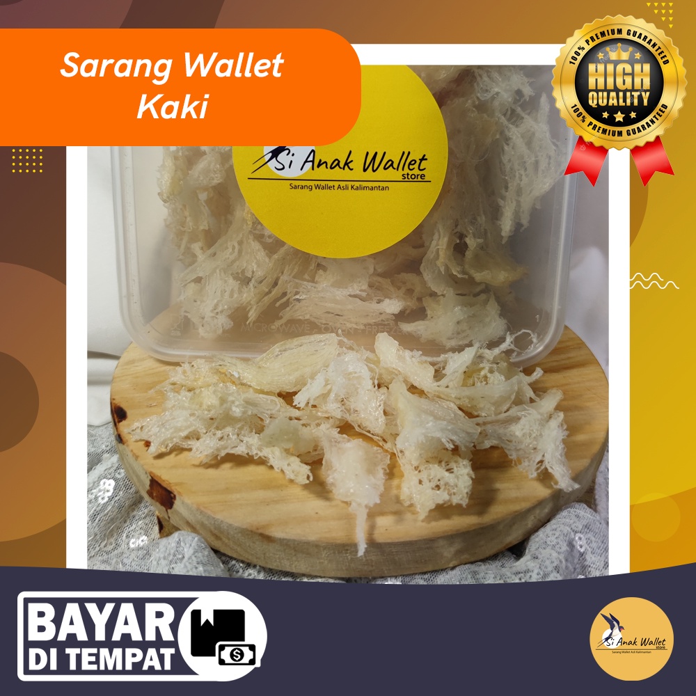 

Sarang Burung Wallet Kering Kaki Sarang Burung Walet Siap Masak Sarang Walet Original Sarang Wallet Asli Kaki Asli Herbal Original