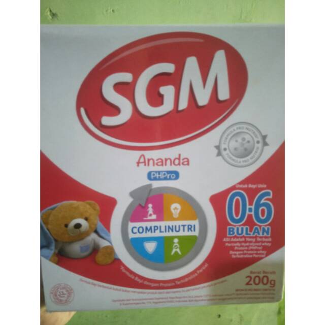 SGM ph pro 0-6 bulan