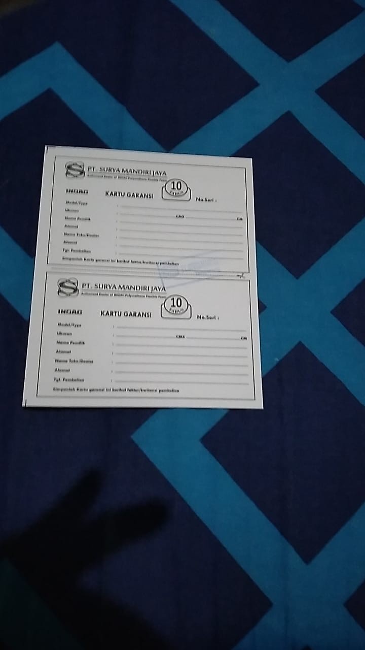 Kasur Busa Inoac Ketebalan 20 Cm Eon Lg D23 Original