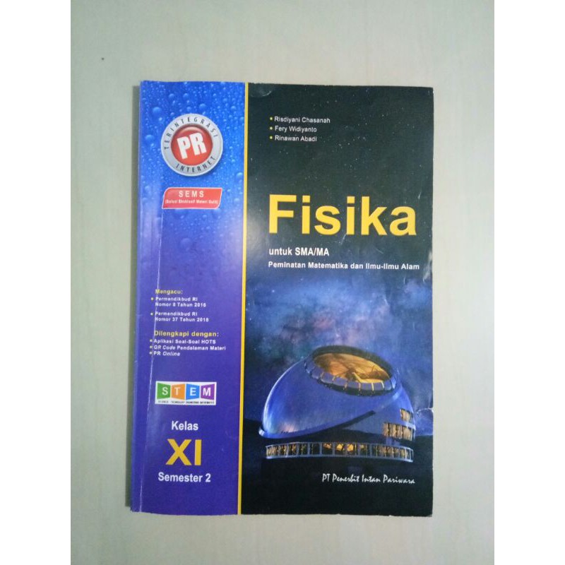 LKS FISIKA semester 2 intan pariwara kelas 11 SMA [ BEKAS ]
