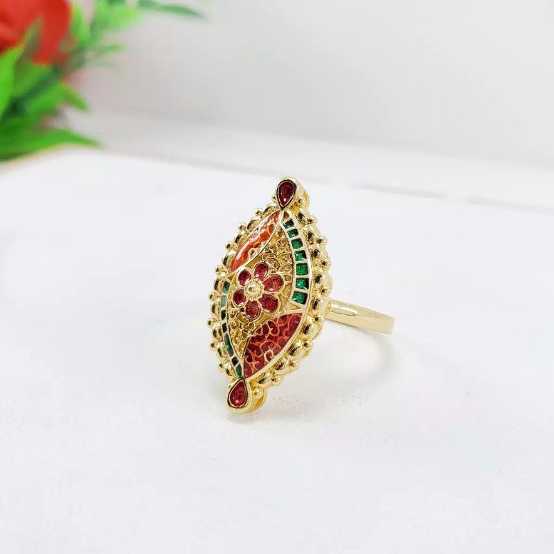 Cincin dubai lapis emas. Cincin wanita.cincin emas lapis