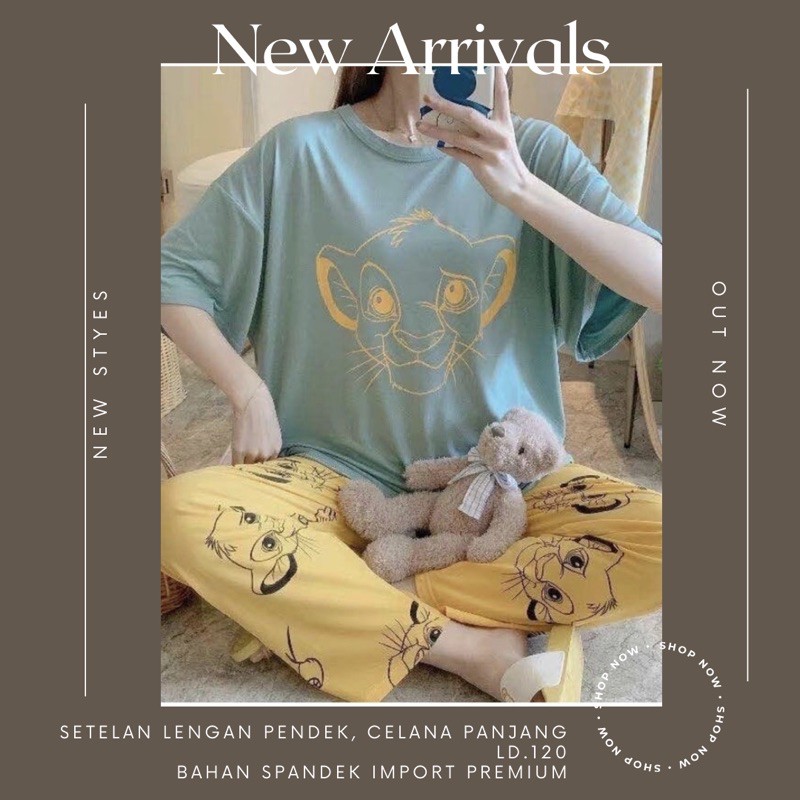 setelan CP lion king import