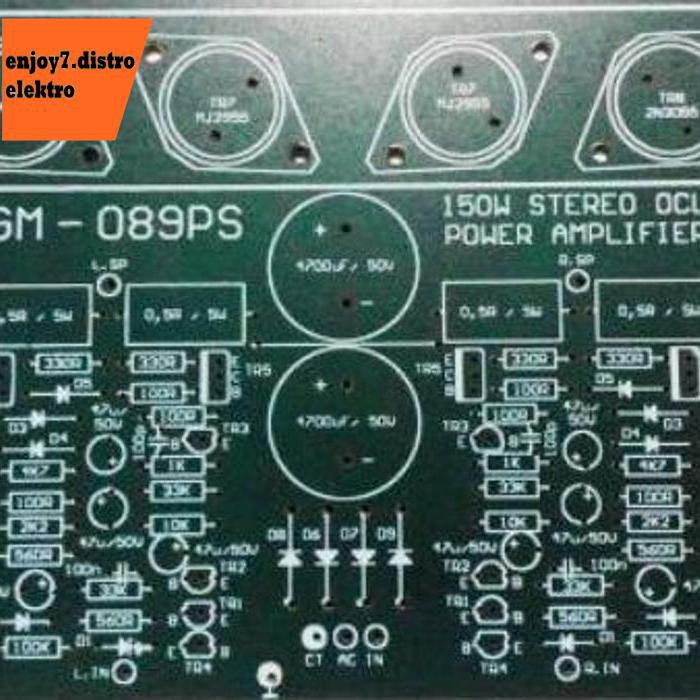 Jual Pcb Power Ocl W Stereo Bellkit Bishele Kualitas Baik Shopee Indonesia