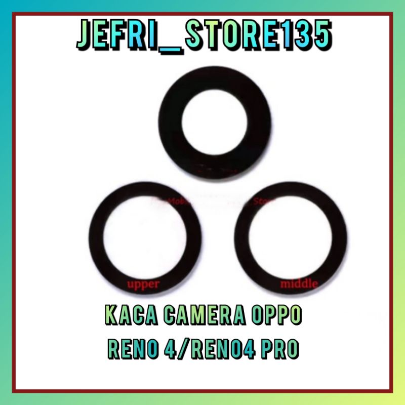 KACA CAMERA KACA LENSA BELAKANG CAMERA OPPO RENO 4/RENO 4 PRO