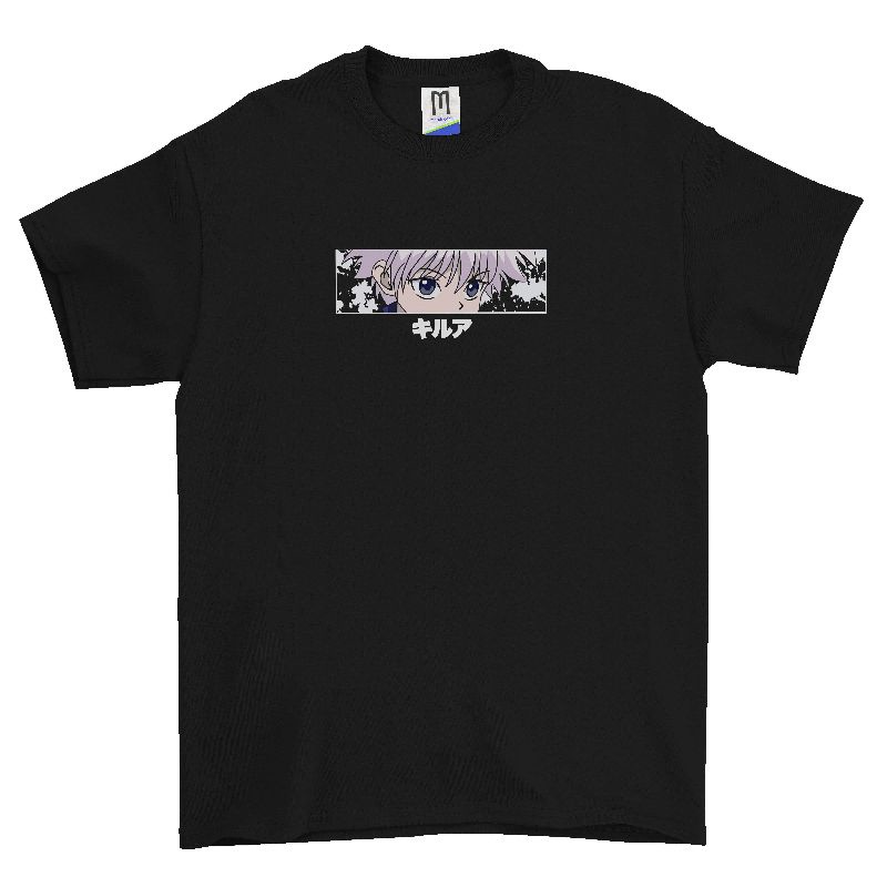 kaos tshirt anime killua eyes