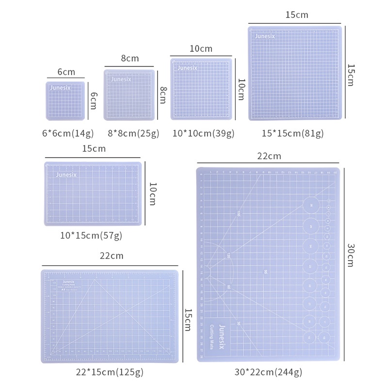 Japanese PVC Translucent Cutting Board Handbook/Washi/Tape DIY Cutting Mats