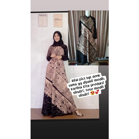 Gamis Twill pekalongan premium by nr fashion