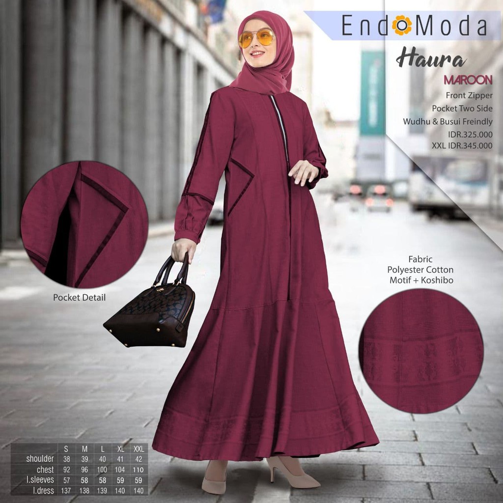 GAMIS HAURA MARUN ENDOMODA