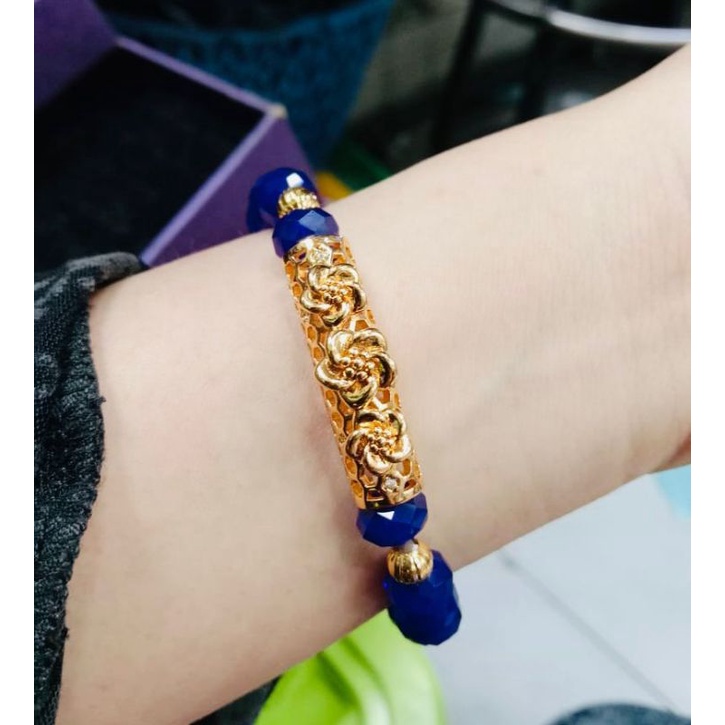 gelang wanita//gelang kristal asli//gelang