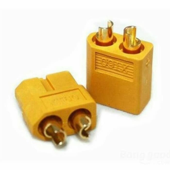 XT60 Gold Connector konektor Male Female Plug RC LiPo Battery Li-Po XT-60 1 set