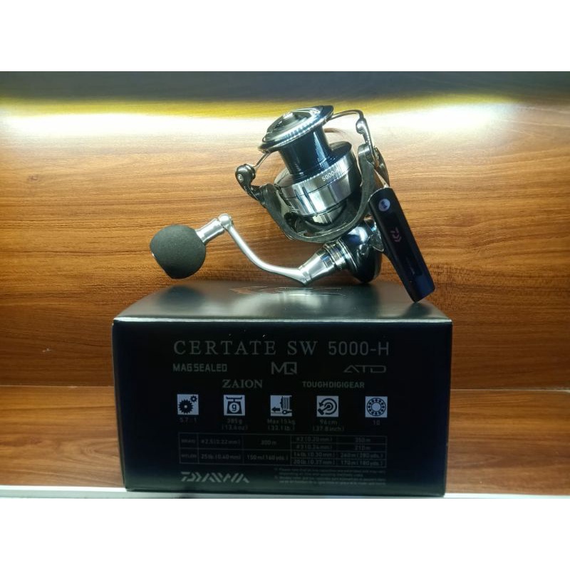 Reel Daiwa Certate SW 2021 - 5000H - 5000XH - 6000H - 6000XH - Murah
